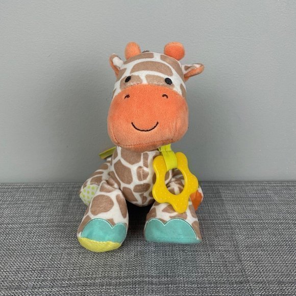 Carter's‎ 2016 Giraffe Rattle Plush Lovey Stuffed Animal Baby Toy - Picture 2 of 5